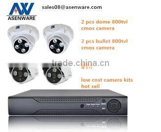 cctv camera kit 800tvl cmos 4 ch dvr system