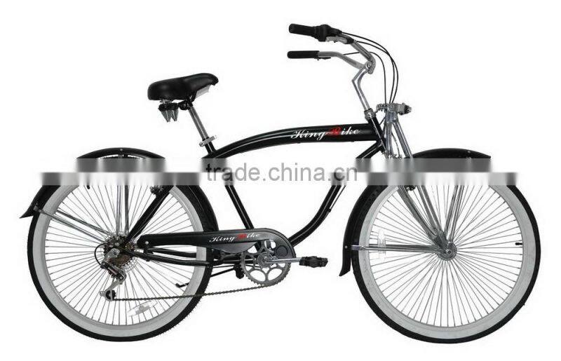 6 gear bicycle bike beach cruiser 26 size price china bike factory