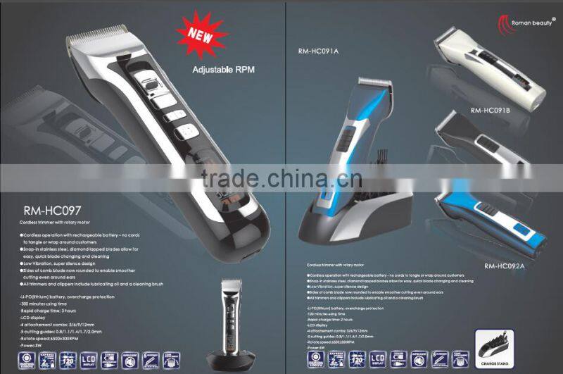 Electric hair clipper,hair trimmer, rechargeable hair clipper