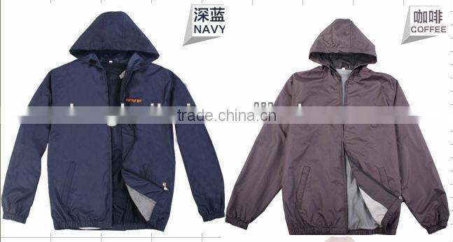 ultra light waterproof ployester windbreak softshell jacket
