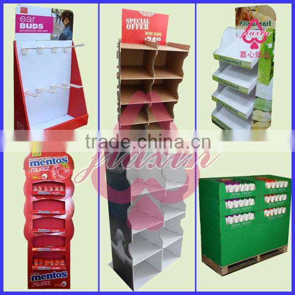 custom 8 cell counter display cardboard tabletop display