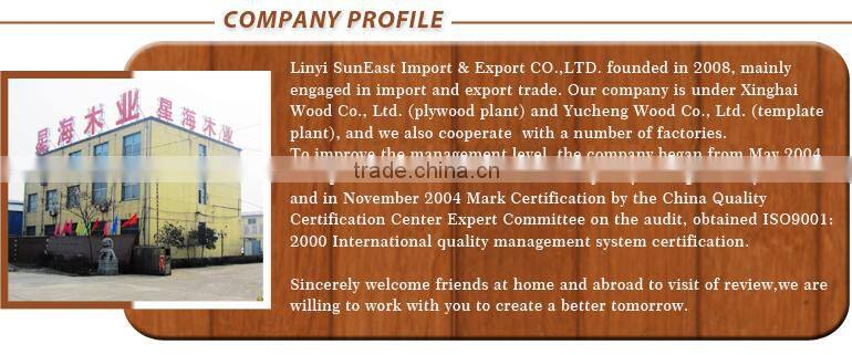 Factory manufacturer construction blockboard price