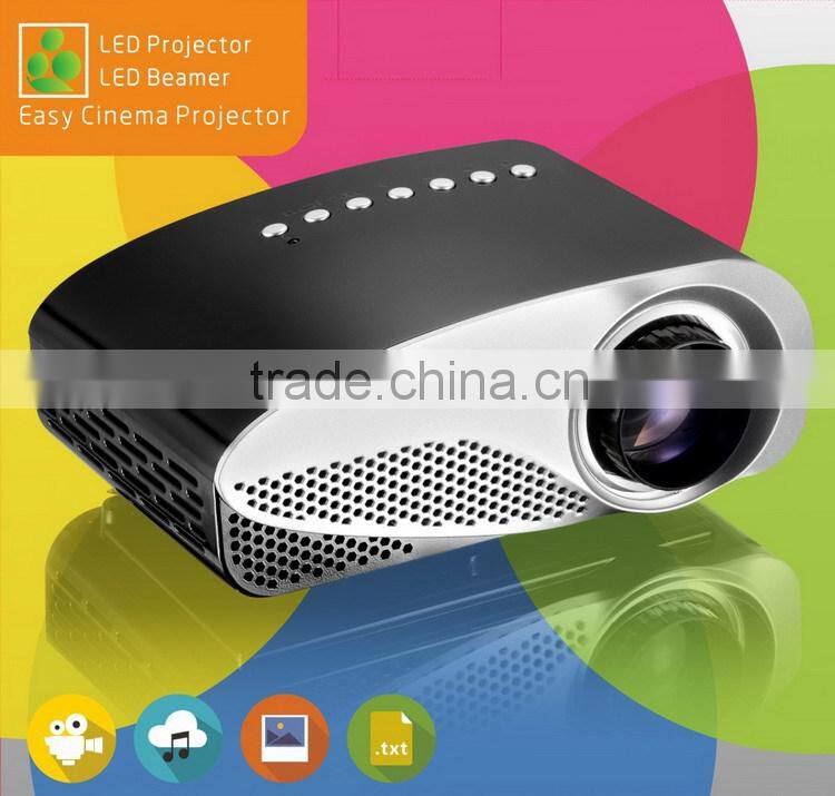 led video projector, Home Theater 3D Cinema 1080P HD HDMI USB Digital Multimedia LCD LED Mini proyector
