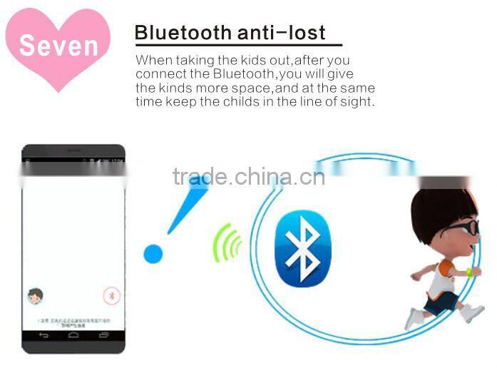 Lowest price smart GPS kid watch with history routing record and electronics fence function developed for children safety