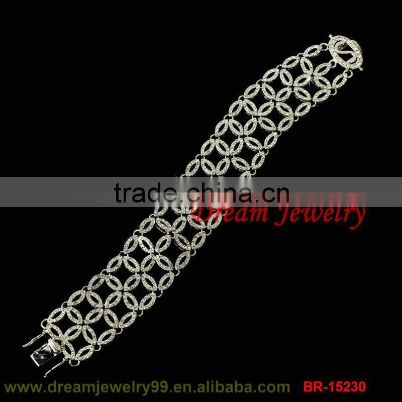 hot sale rhinestone bridal bracelet