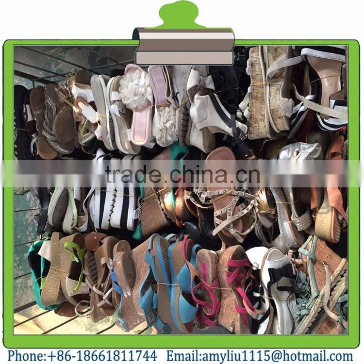 Hot sale used shoes for africa women