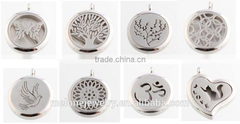 Fashion Gold And Silver Old World Cross Aromatherapy Essential Oils Diffuser Locket Necklace Pendant