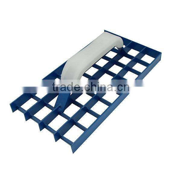 Grid plastering trowel with plastic handle,hardware tools,hand tools