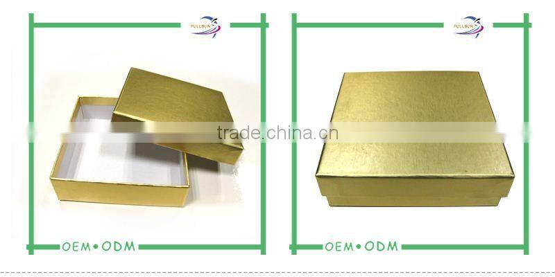 plain black paper gift boxes for candle with lid china made