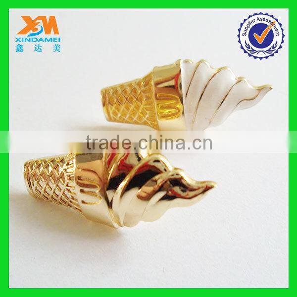 Custom logo metal decorative name badges