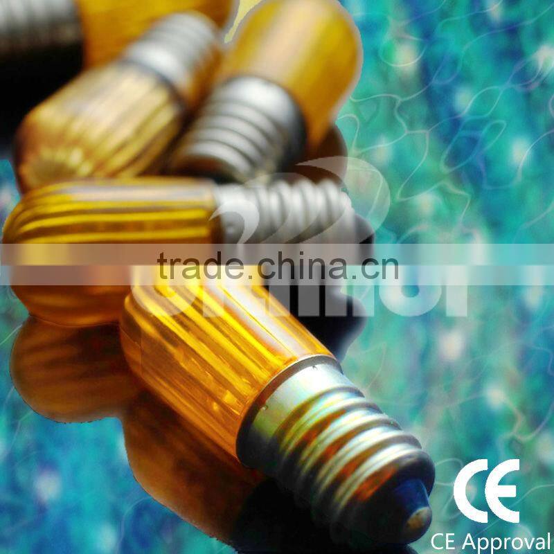 12V LED decoration bulb,E14 mini bulb,christmas bulb