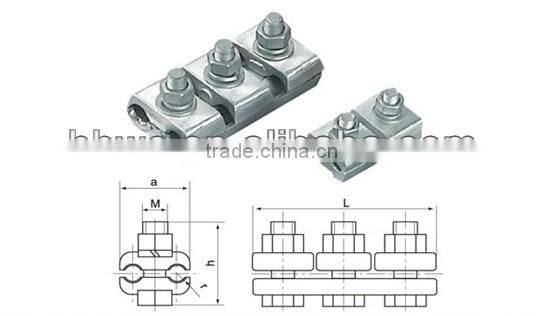 Hot selling parallel groove clamps/universal parallel groove clamp/aluminum PG calmp