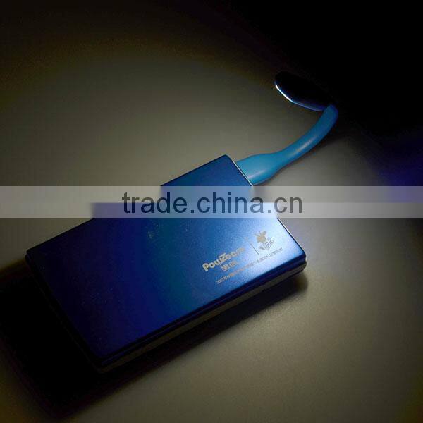 Hight quality portable usb led book lamp flexible mini USB led light for laptop