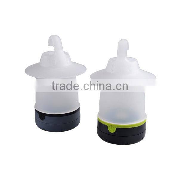 Hot sell 7 LED Lantern camping lantern with hook powered 4*AA battery