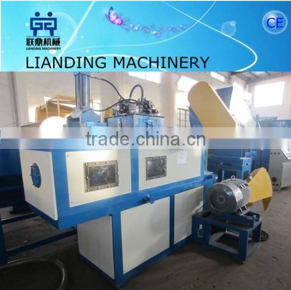 Waste pp pe film squeezing dewatering machine for recycling machine