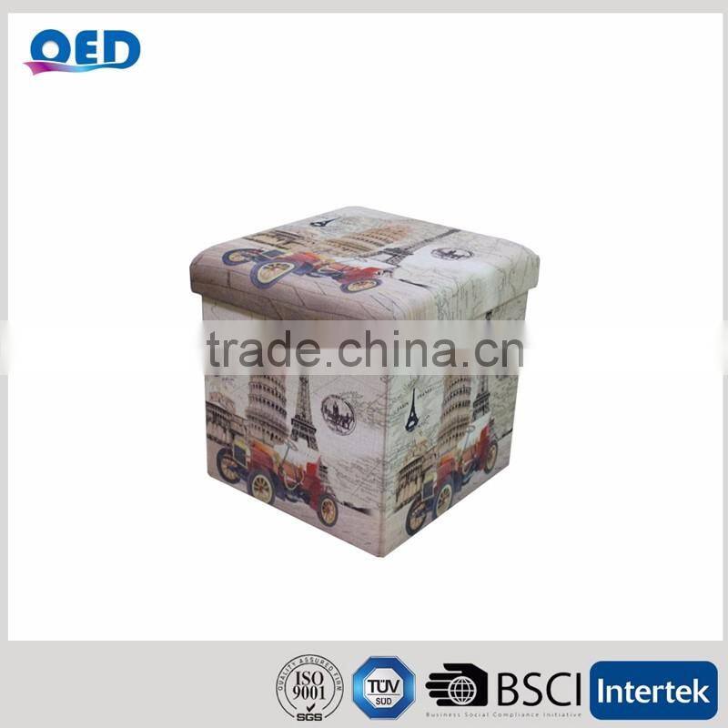 Elegant Large Oblong Fold Up Storage Boxes