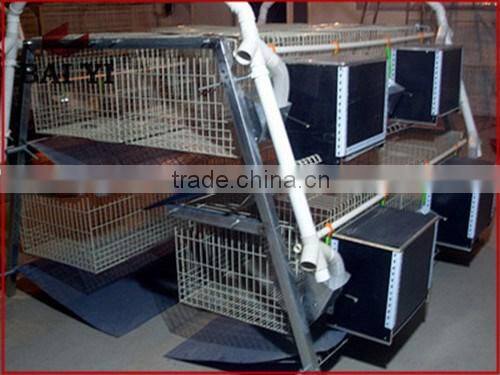 H type & A type & Automatic High Quality Wire Mesh Rabbit Cage For Sale
