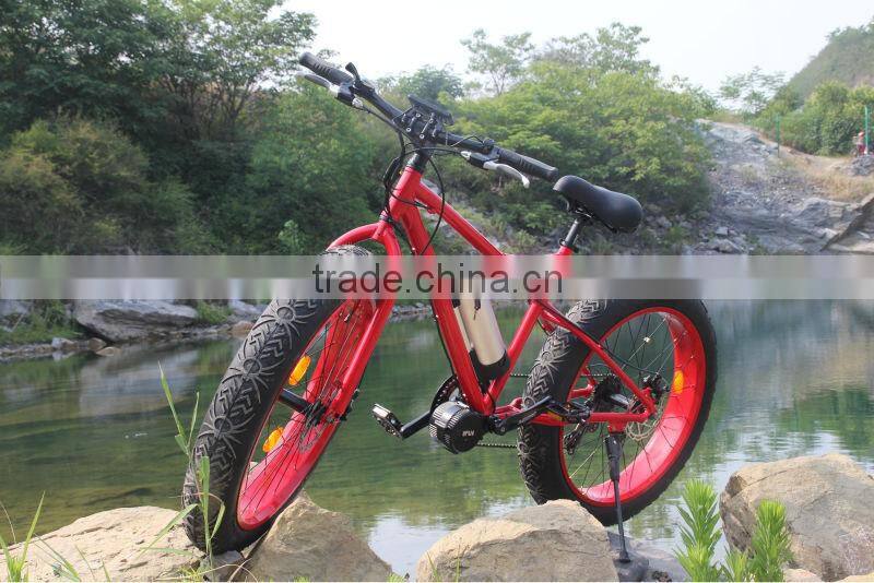 2014 big power fat tire 4 inch wholesale electric bicycle