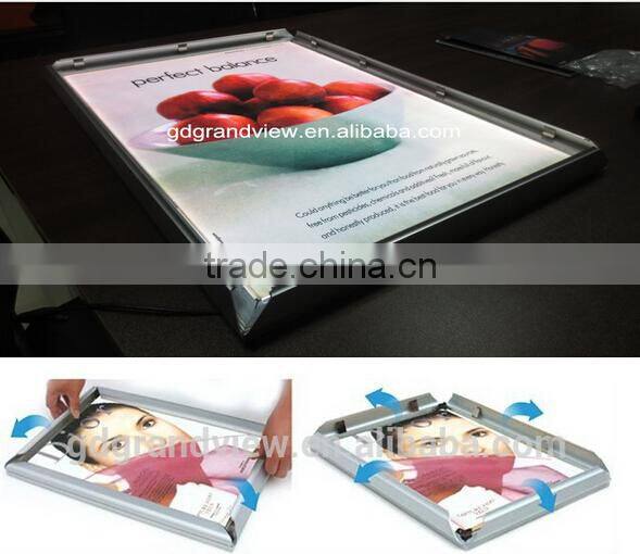 2014 fashion free sample china wholesale a2 size snap frame