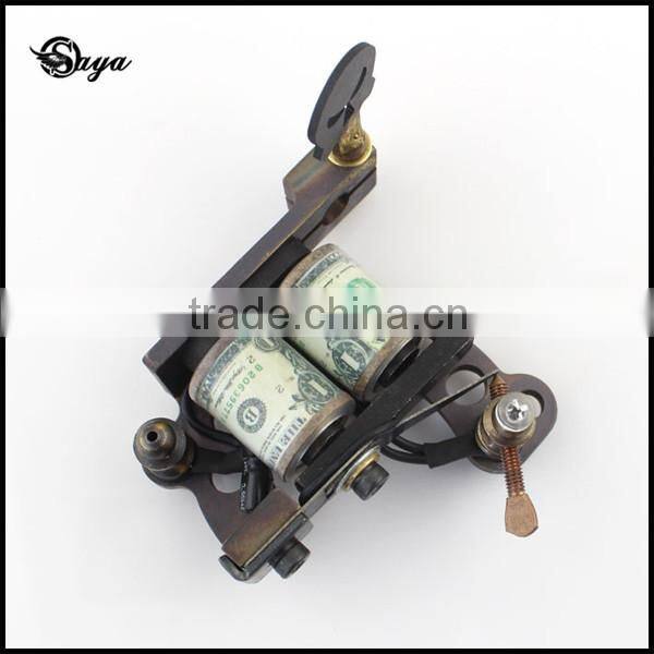 Best Novelty Pure Copper Carving Letter Good Coils Tattoo Machines