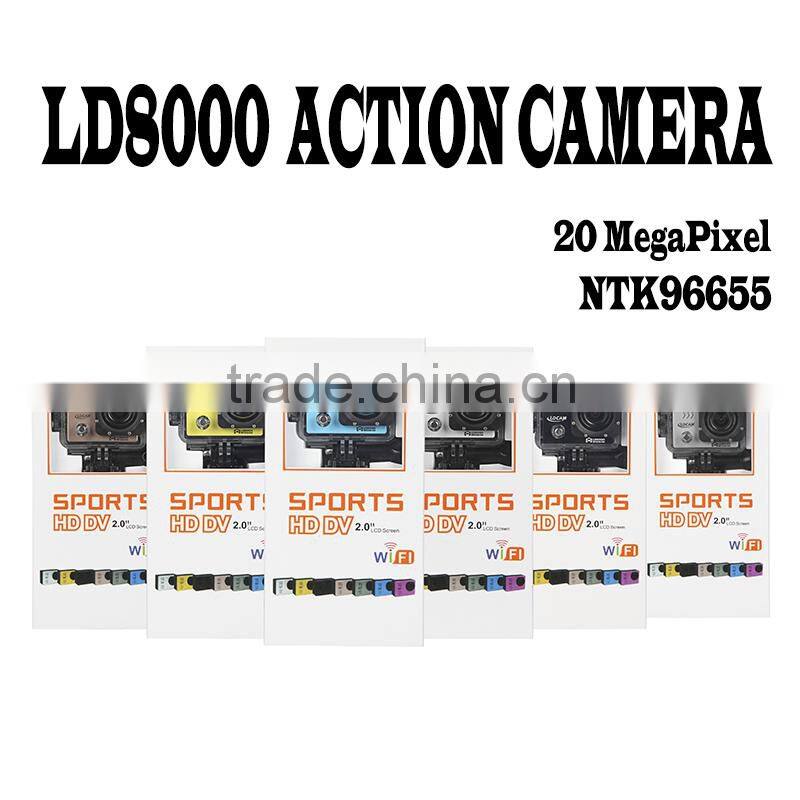 2.0'' Inch FHD 1080P Wifi Action Cam Waterproof Sport Camera SJ8000 WIFI HD Mini 1080p Sport DV Manual