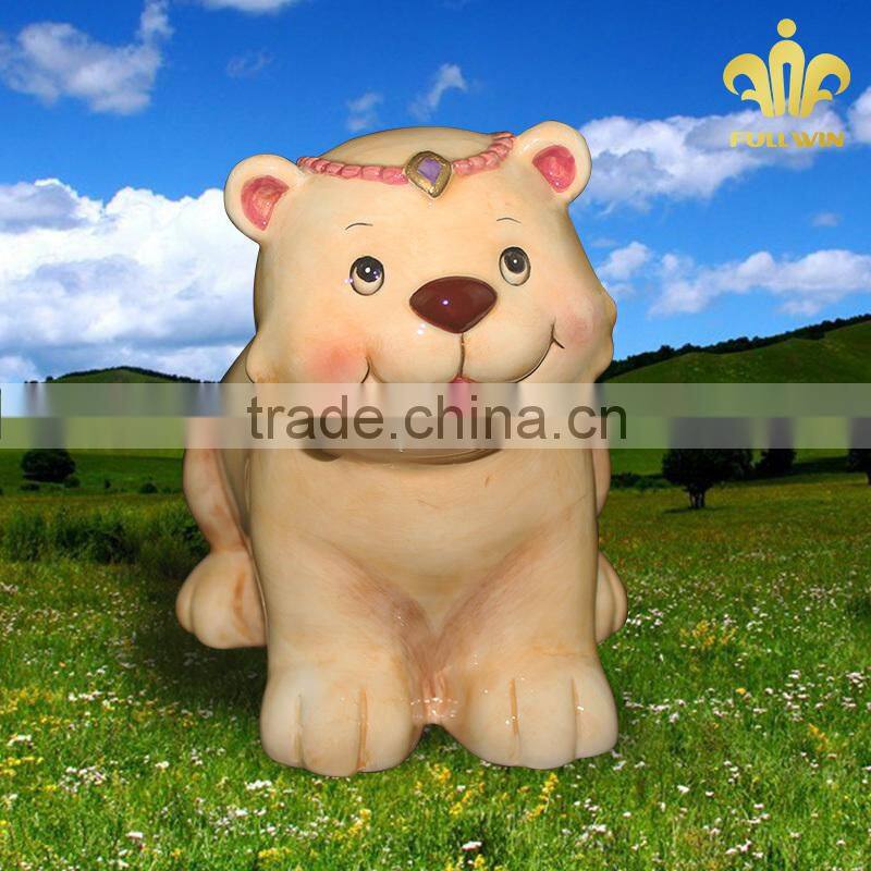 Children coin money bank box carton figure money box