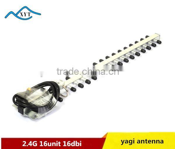 long range wireless 2.4g yagi antenna outdoor for wifi/wlan signal booster