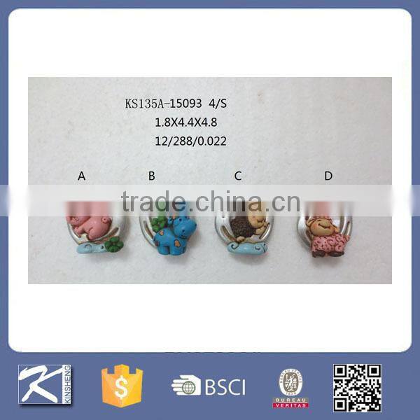 2015The newest design resin fridge magnet