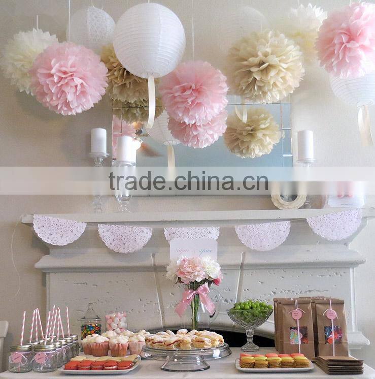 Party And Wedding Decorations Beautiful Wholesale Tissue Paper Pom Pom