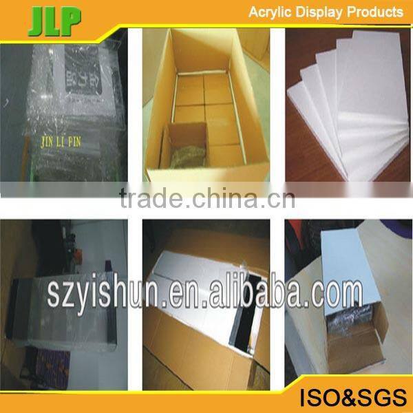 JLP acrylic brand display logo block thick high transparency block