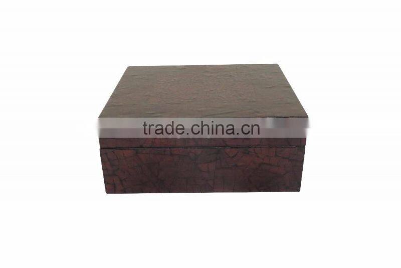 Mother of pearl inlaid jewelry box