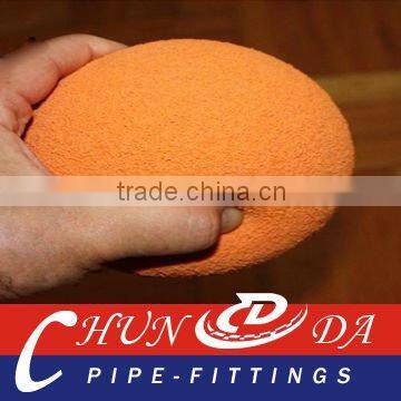 concrete pump cleaning ball