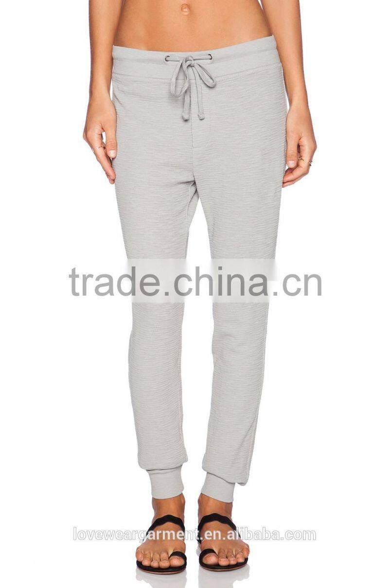 Lounge white ladies sport sweatpants in wholesale