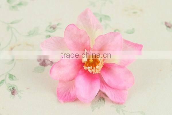 Cheap decorative fabric lily flowers artificial flower heads