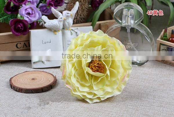 Wedding decoration wholesale silk rose flower heads