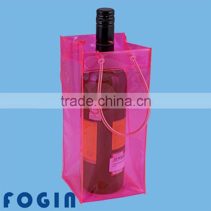 pvc wine bag with handle for packing