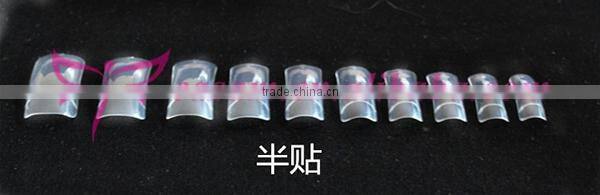 New half cover Fake Nail Tips,Artificial False Nails