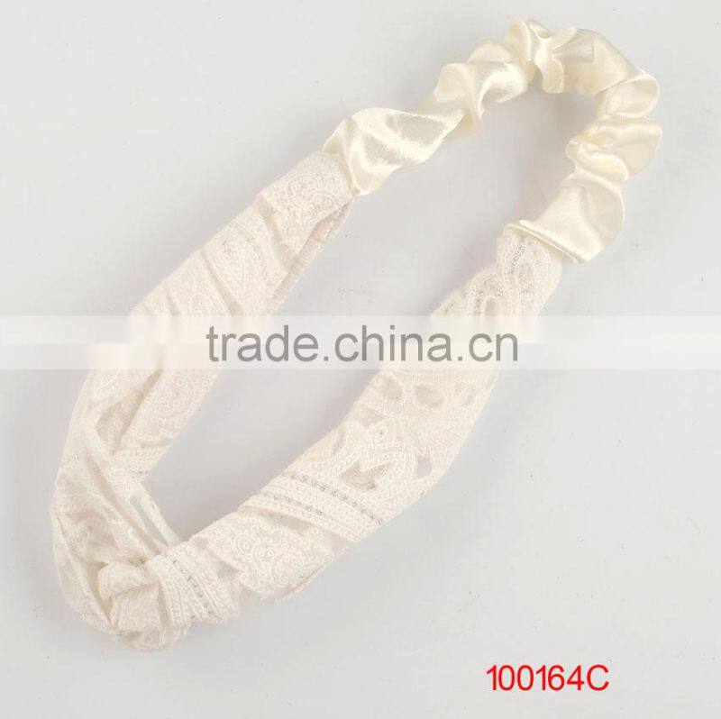 eyelet fabric hole headband