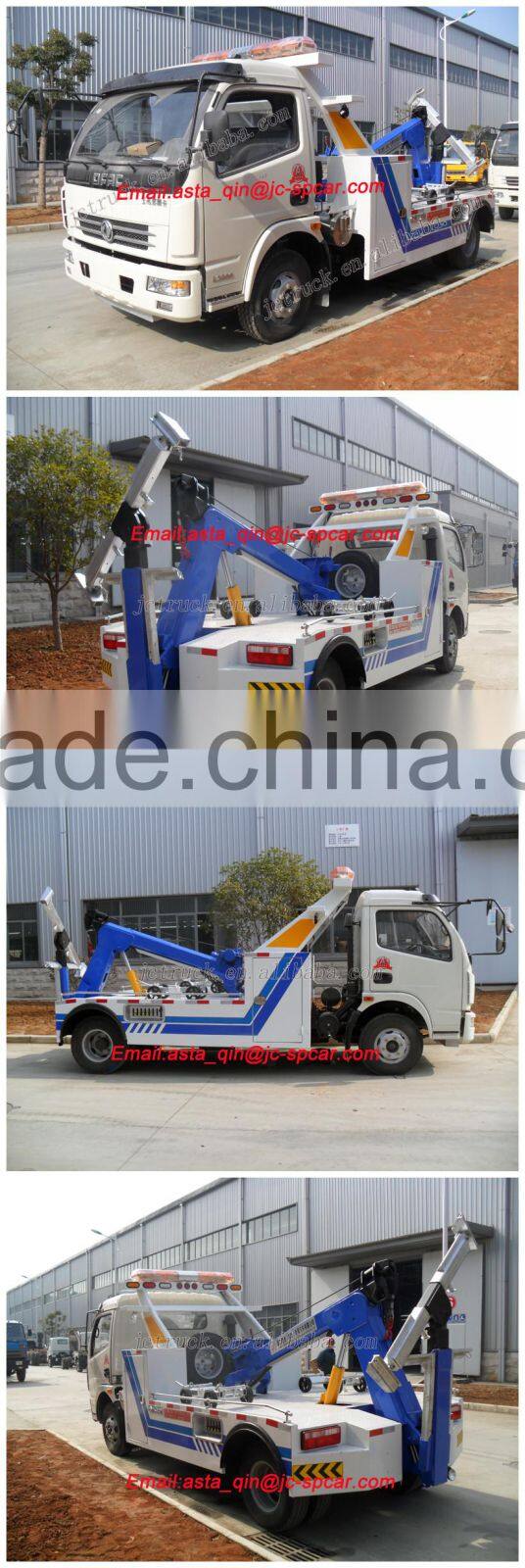 New 6t road rescue truck wrecker towing truck wholesale price