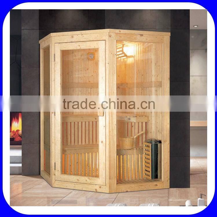 Luxury Hot Sale Red Cedar Wood Sauna Room