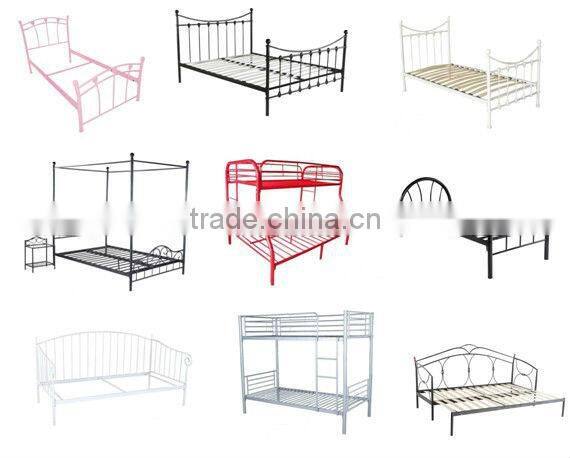 2013 New style iron bed/metal bed low footboard