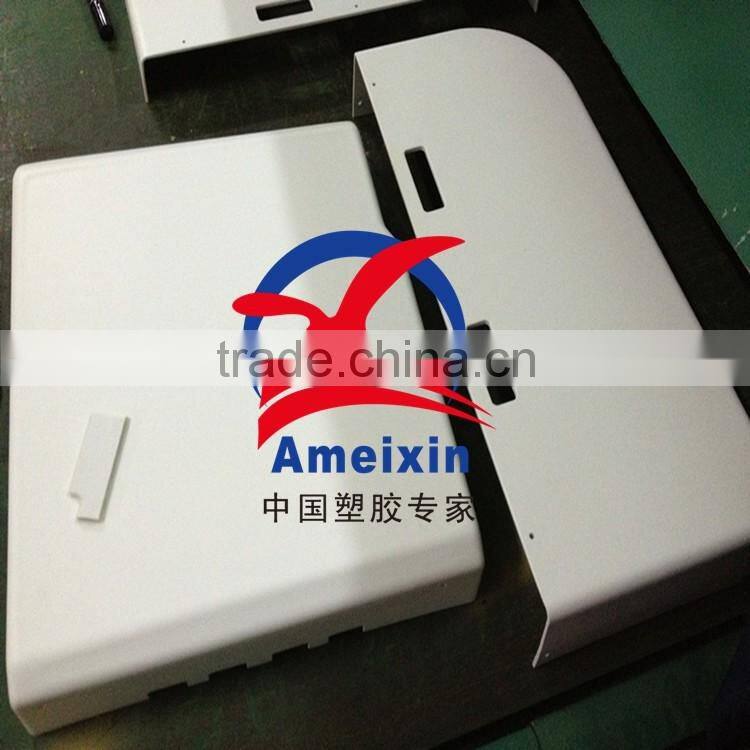 Large plastic thermoforming for machine cover products