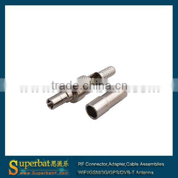 connector crc9 male plug for 3g usb huawei model.male electrical plug