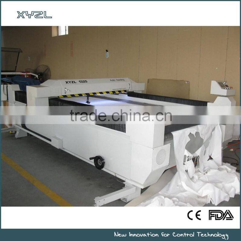 Auto feeding flat bed laser cutting machine XYZL-1325