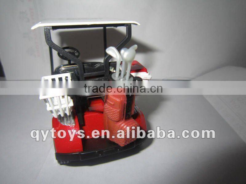 6 Color Aolly return-power Golf Car Model Toy Die cast Model