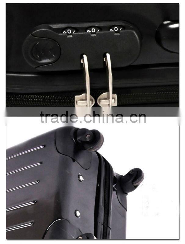 Beauty Butterfly Printing luggag Fashion for Women ABS&PC Carry on luggage Two Size 20'' 24 trolley luggage set for travel