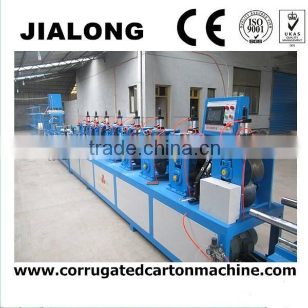 professional manufacturer packaging paper edge protector machine/ paper protector making machine/carton box making machine