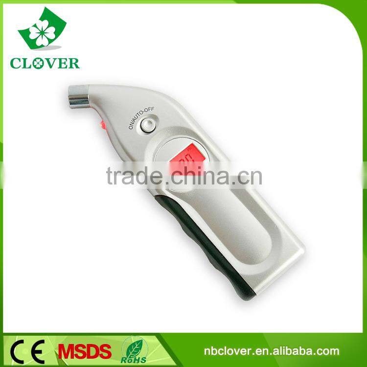 Silver Color Tool Car LCD Display With Tread Depth Measure Digital Tire Pressure Gauge
