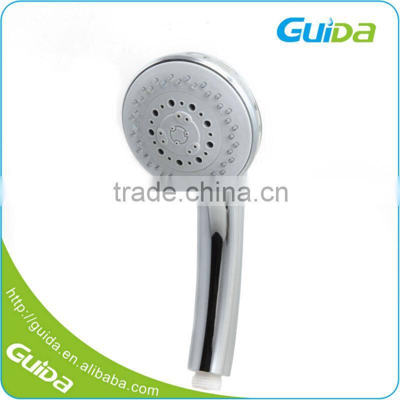 Multi Function Hotel High Pressure Metal Chrome High Power Handheld With Shut Off Luxury Jet Large Long Metal Shower Heads