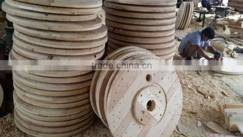 solid wood cable drum for wire and cable 1400kg